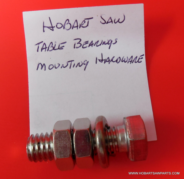 Table Bearing Hardware for Hobart 5700, 5701, 5801, 6614 & 6801 Meat Saws